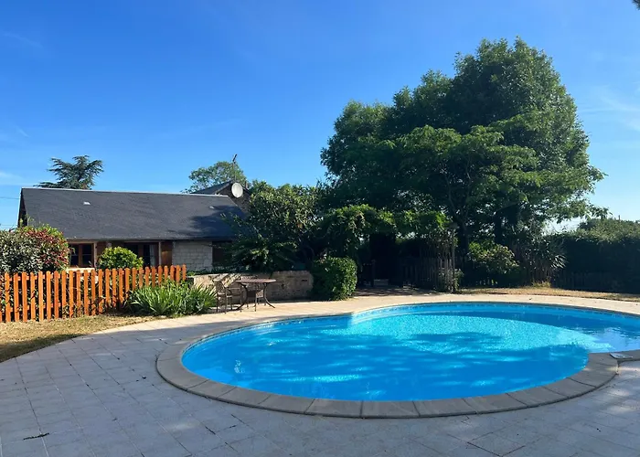 Vakantiehuis 3 Self-contained With Pool And Games Saint-Georges-de-Noisné